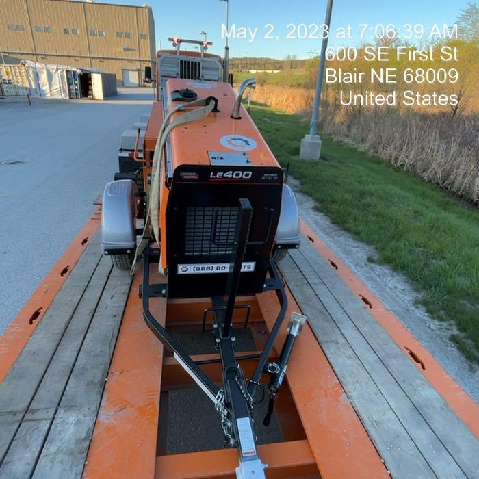 2022 Lincoln Electric LE400 Kubota V1505, Trlr, Cable Rack, Light Kit, ES Decals, T3