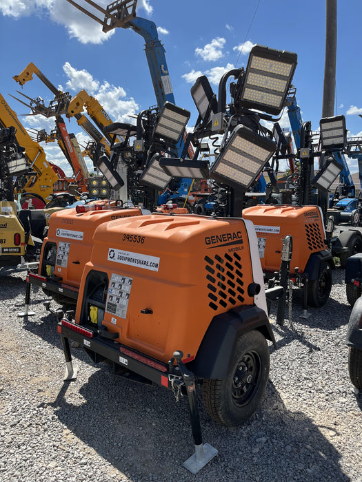 2024 Generac MLT2 Diesel, Flex Switch 120V Input, Powerzone Controller, 
(4) 320W LED Lights, 4kW Generator, 39.9 Gal Fuel Tank, 2" Ball, T3