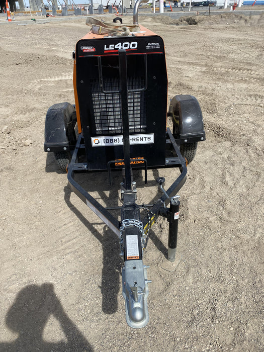 2023 Lincoln Electric LE400 Kubota V1505, Trlr, Cable Rack, Light Kit, ES Decals, T3