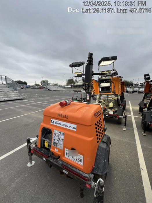 2024 Generac MLT2 Diesel, Flex Switch 120V Input, Powerzone Controller, 
(4) 320W LED Lights, 4kW Generator, 39.9 Gal Fuel Tank, 2" Ball, T3