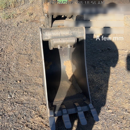 2019 Takeuchi TB290 Cab/Heat/AC Rubber tracks, Dozer blade, Travel alarm, Auxiliary hydraulics Manual QC, Hydraulic thumb, 18", 24", and 36" Buckets