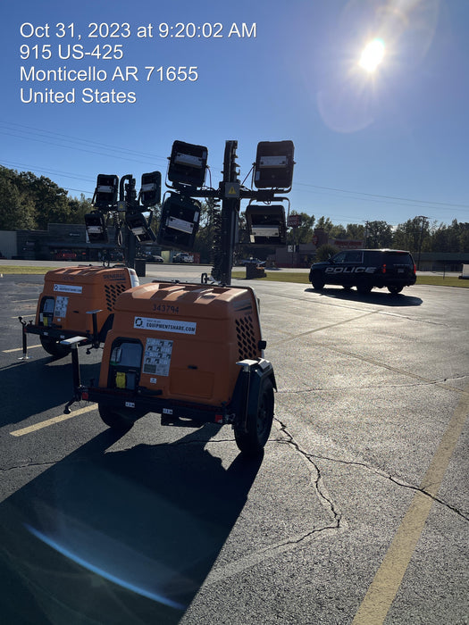 2023 Generac MLT2 Diesel, Flex Switch 120V Input, Powerzone Controller, (4) 320W LED Lights, 4kW Generator, 39.9 Gal Fuel Tank, 2" Ball, T3