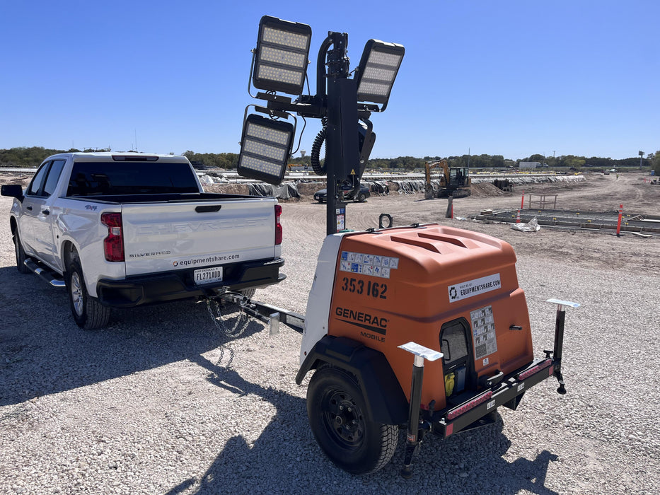 2023 Generac MLT2 Diesel, Flex Switch 120V Input, Powerzone Controller, (4) 320W LED Lights, 4kW Generator, 39.9 Gal Fuel Tank, 2" Ball, T3