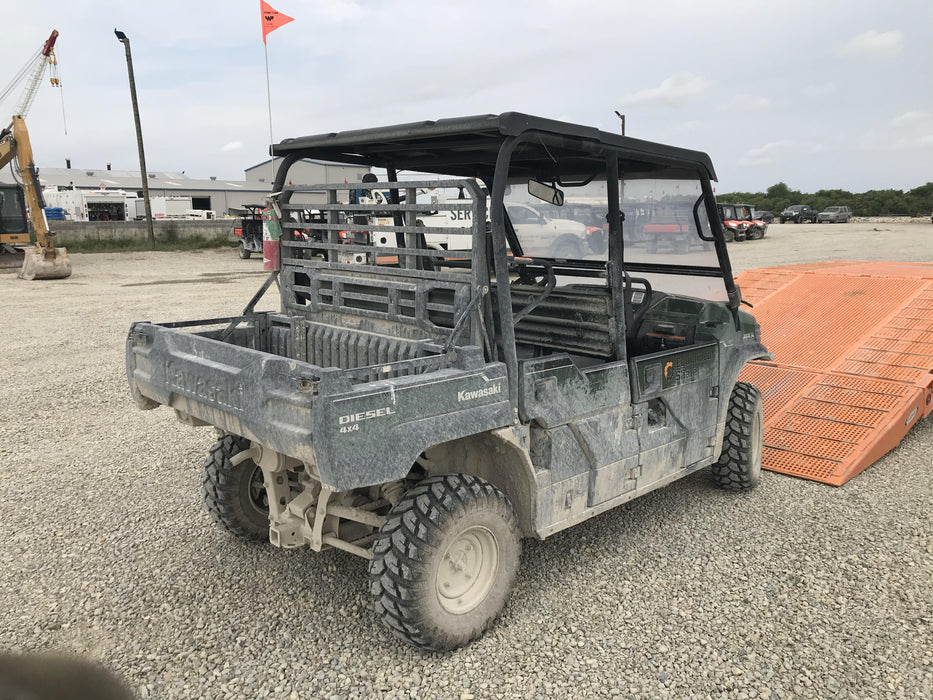 2019 Kawasaki Mule PRO-DXT Standard Options, Backup Alarm, Beacon, Plastic Hard Top, Poly Windshield, Horn Kit