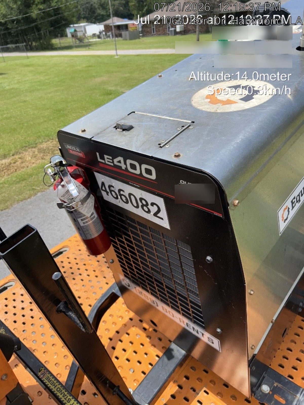 2024 Lincoln Electric LE400 Kubota V1505, Trlr, Cable Rack, Light Kit, ES Decals, T3