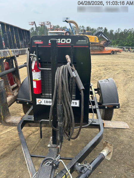 2024 Lincoln Electric LE400 Kubota V1505, Trlr, Cable Rack, Light Kit, ES Decals, T3