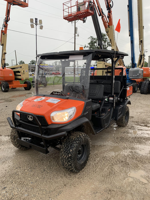2021 Kubota RTV-X1140W-H Plastic Canopy, Windshield Acrylic Clear, LED Strobe Light, Wire Harness Kit, Back up Alarm