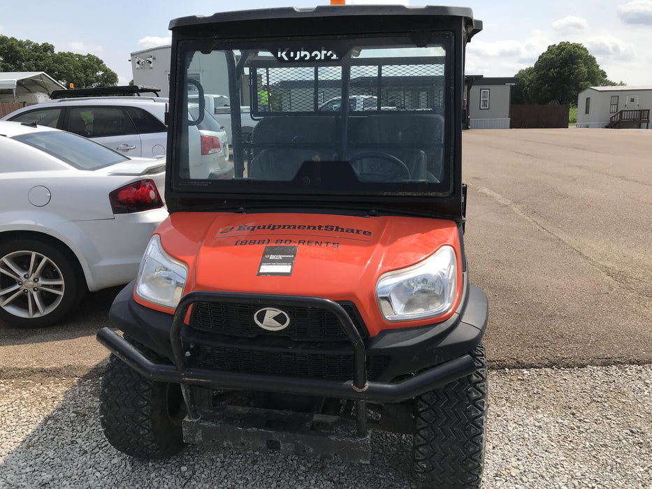 2019 Kubota RTV-X1140W-H 4wd Utility Cart, LED Strobe, Windshield Tempered Glass, Plastic Canopy, Wire Harness Kit, Backup Alarm