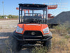 2022 Kubota RTV-X1140W-H Plastic Canopy, Windshield Acrylic Clear, LED Strobe Light, Wire Harness Kit, Back up Alarm
