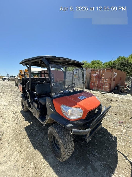 2021 Kubota RTV-X1140W-H Plastic Canopy, Windshield Acrylic Clear, LED Strobe Light, Wire Harness Kit, Back up Alarm