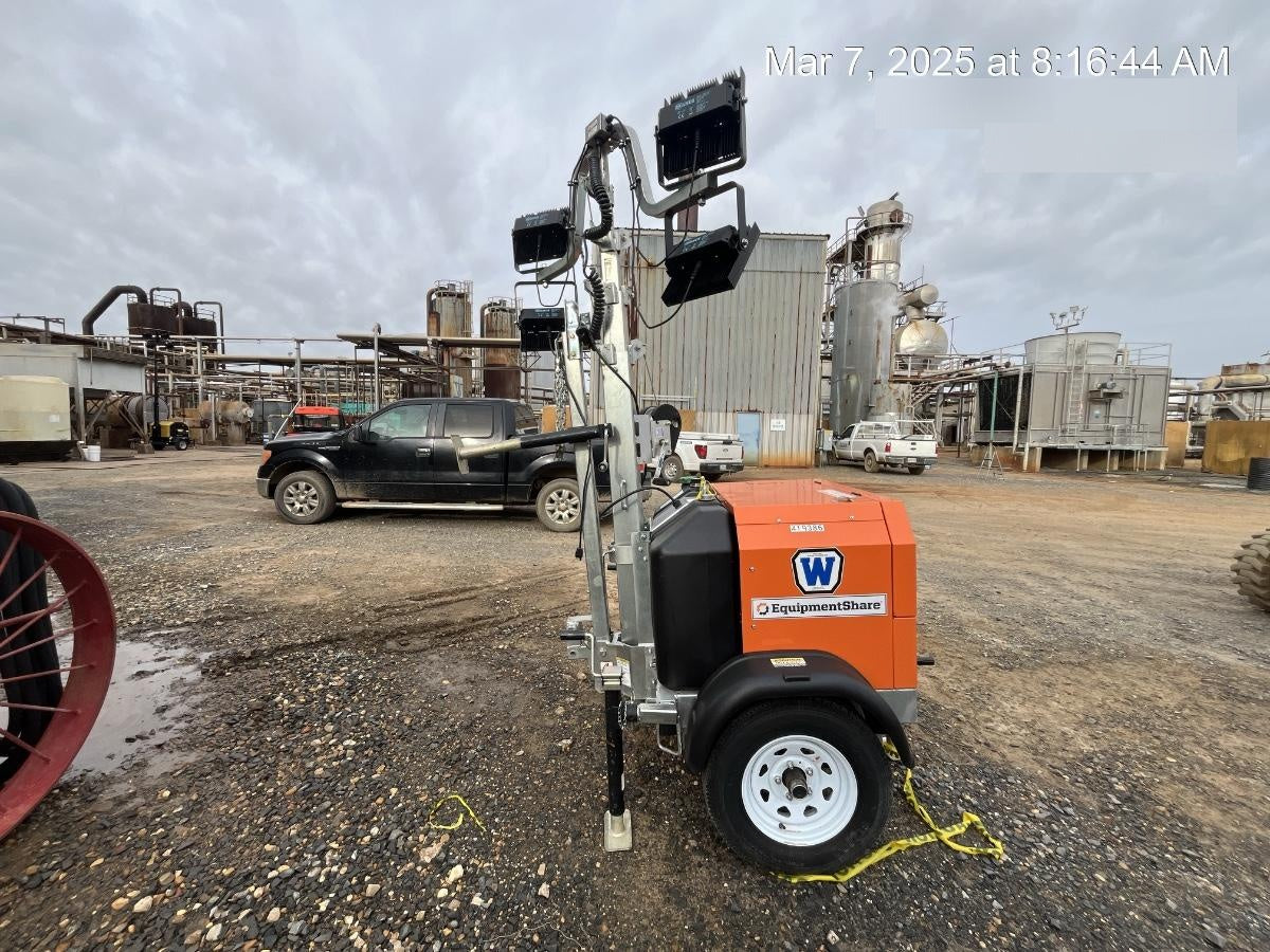 2024 Wanco WLTT-4MM4K Diesel, Deep Sea Controller, Shore Power Plug, Auto Start, (4) 350W LED Floodlights, 4kW Generator, 60 Gal Fuel Tank, 2" Ball, T3