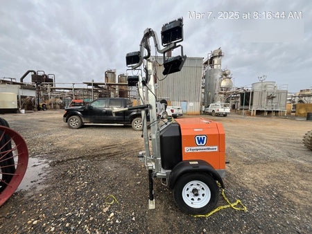 2024 Wanco WLTT-4MM4K Diesel, Deep Sea Controller, Shore Power Plug, Auto Start, (4) 350W LED Floodlights, 4kW Generator, 60 Gal Fuel Tank, 2" Ball, T3