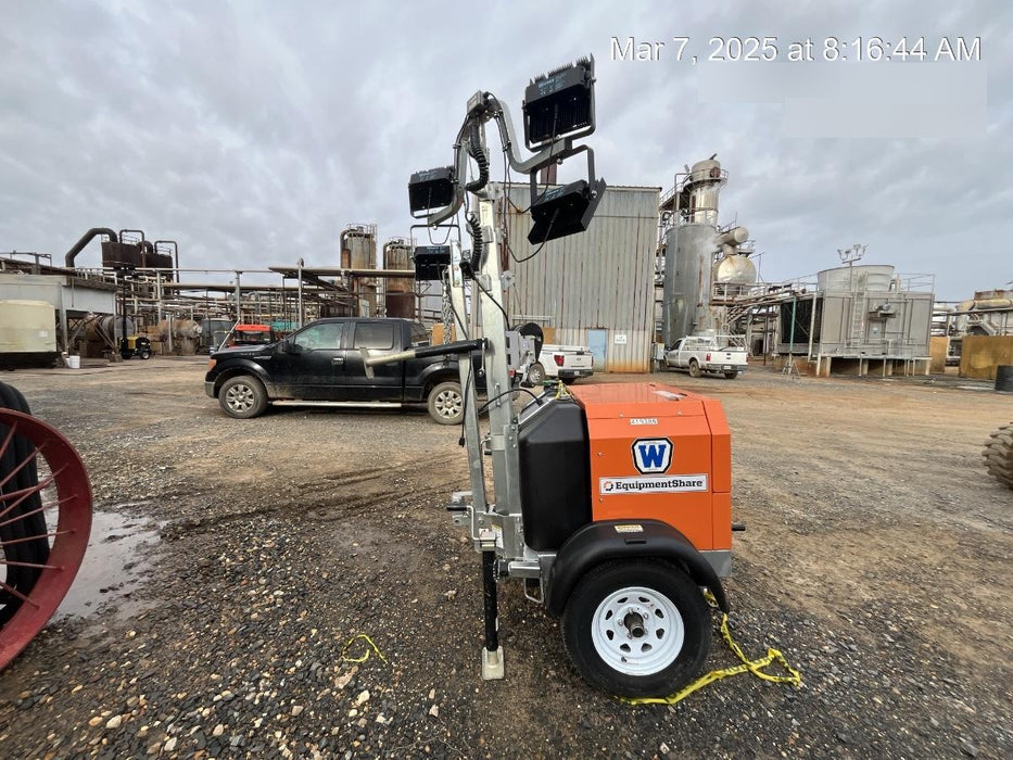 2024 Wanco WLTT-4MM4K Diesel, Deep Sea Controller, Shore Power Plug, Auto Start, (4) 350W LED Floodlights, 4kW Generator, 60 Gal Fuel Tank, 2" Ball, T3