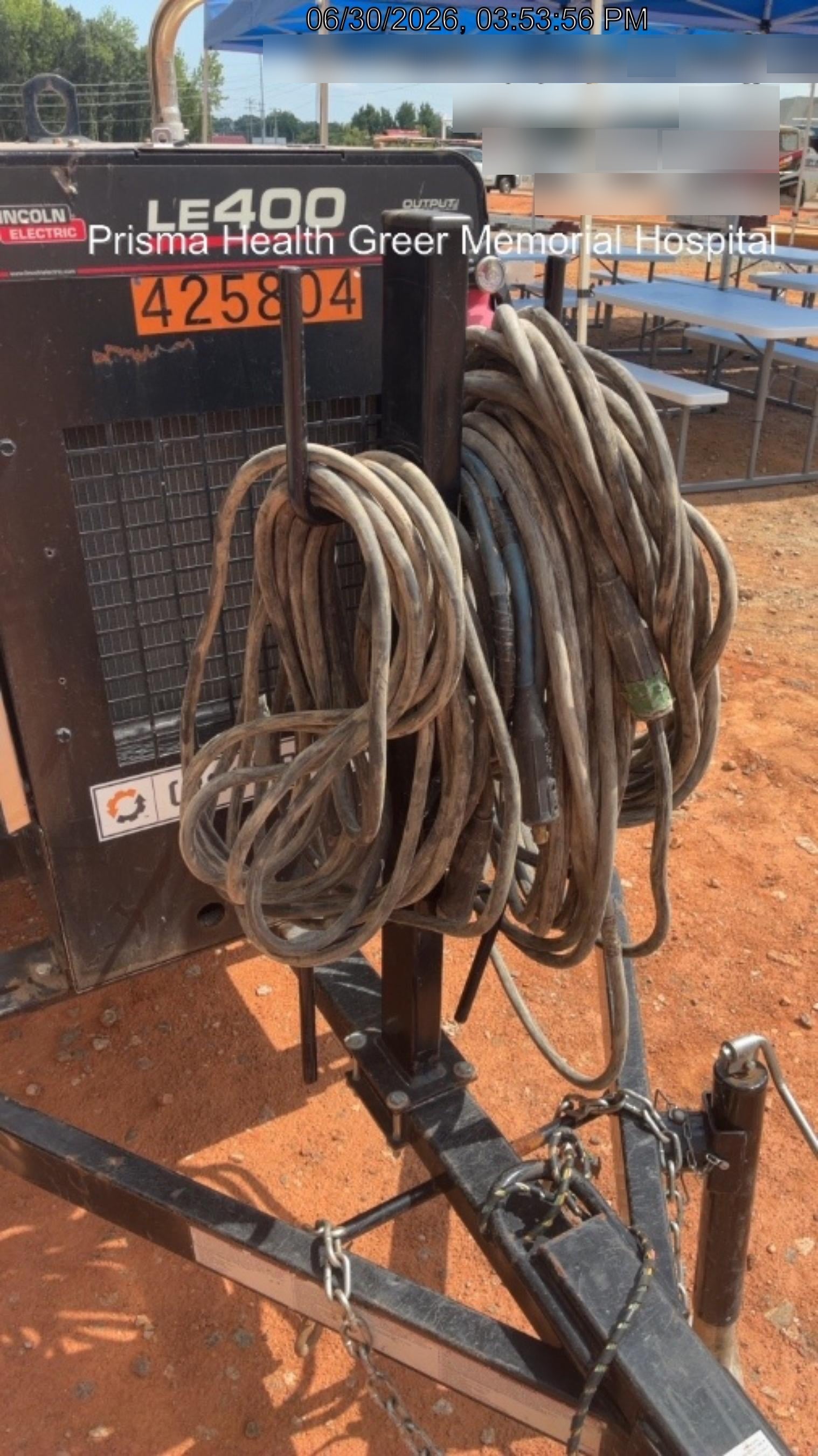 2024 Lincoln Electric LE400 Kubota V1505, Trlr, Cable Rack, Light Kit, ES Decals, T3