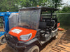 2020 Kubota RTV-X1140W-H 4WD, LED Strobe, Windshield Acrylic Clear, Plastic Canopy, Wire Harness Kit, Backup Alarm