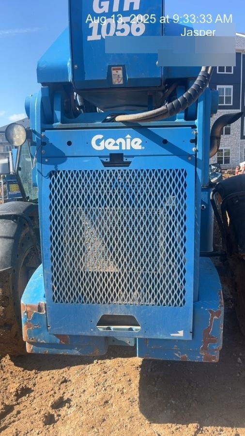 2019 Genie GTH-1056 Cab/Heat/AC, FF Tires, LED Work Lights, Beacon 60" QA Carriage, 60" Forks