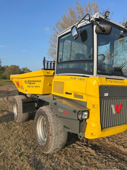 2025 WACKER NEUSON DV605 Cab Turf Tires