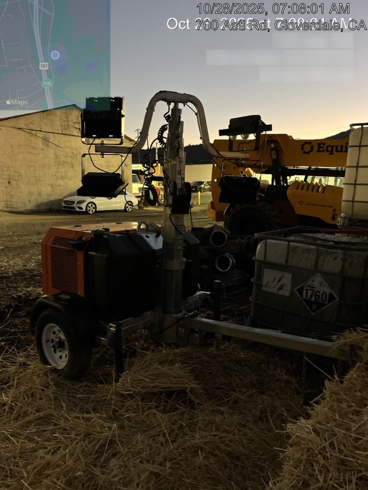 2024 Wanco WLTT-4MM4K Diesel, Deep Sea Controller, Shore Power Plug, Auto Start, (4) 350W LED Floodlights, 4kW Generator, 60 Gal Fuel Tank, 2" Ball, T3