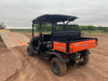 Kubota RTV-X1140W-H Canopy, 4-Seater, Diesel, Windshield Acrylic Clear, LED Strobe, Backup Alarm