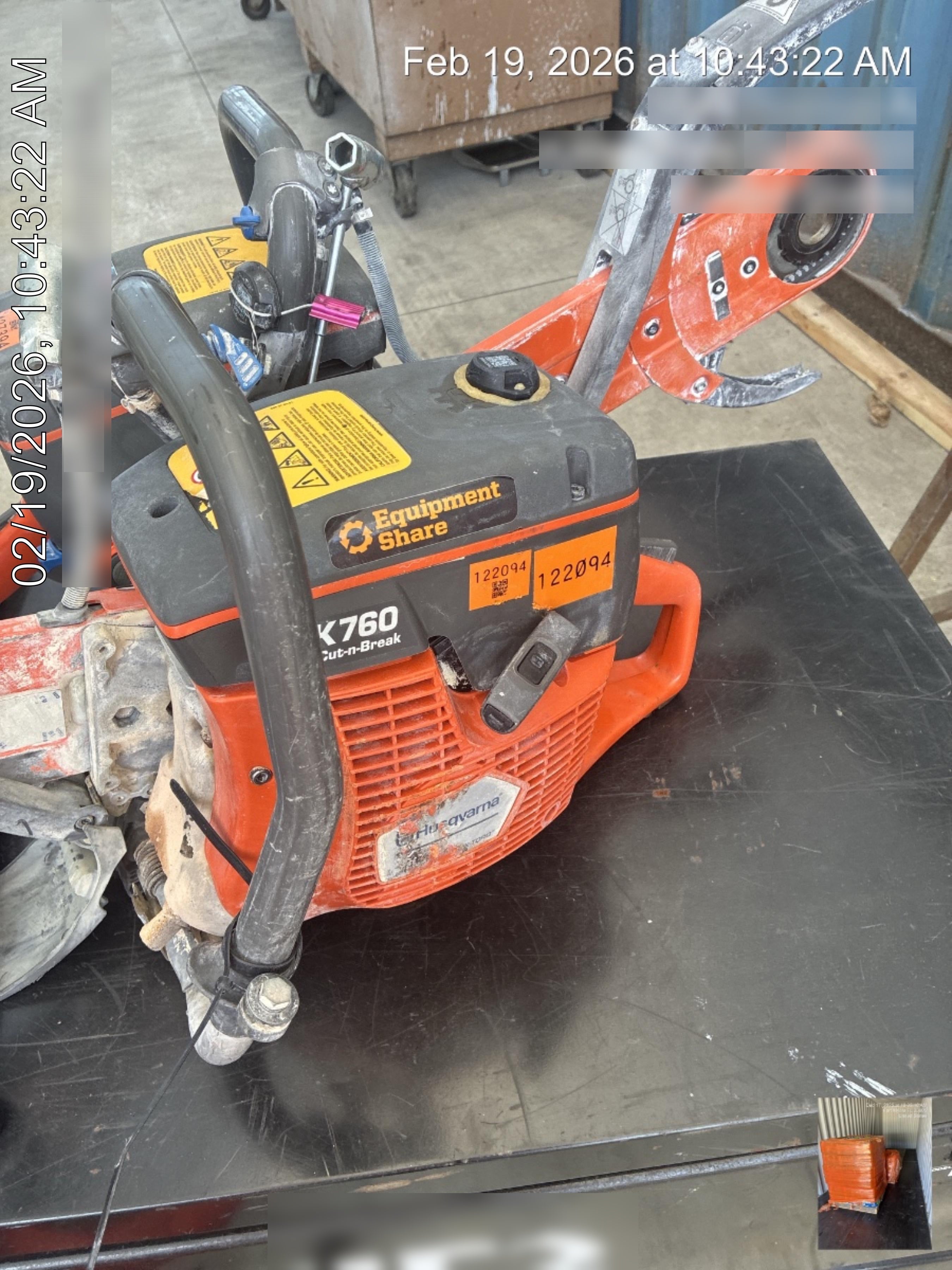 2020 HUSQVARNA K760 CUT-N-BREAK