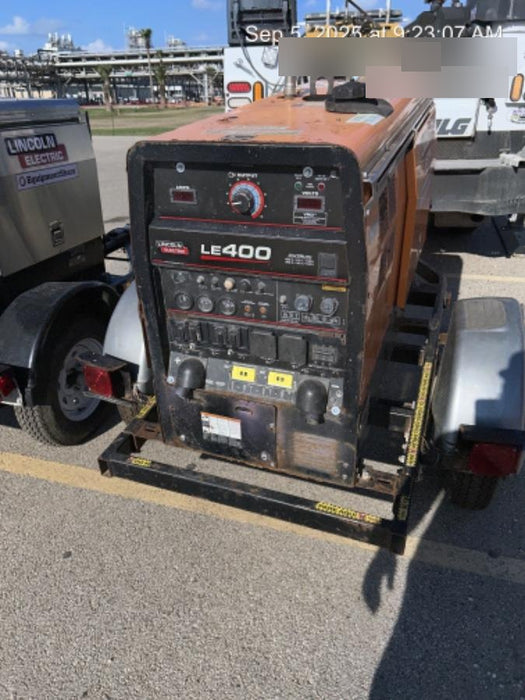 2022 Lincoln Electric LE400 Kubota V1505, Trlr, Cable Rack, Light Kit, ES Decals, T3