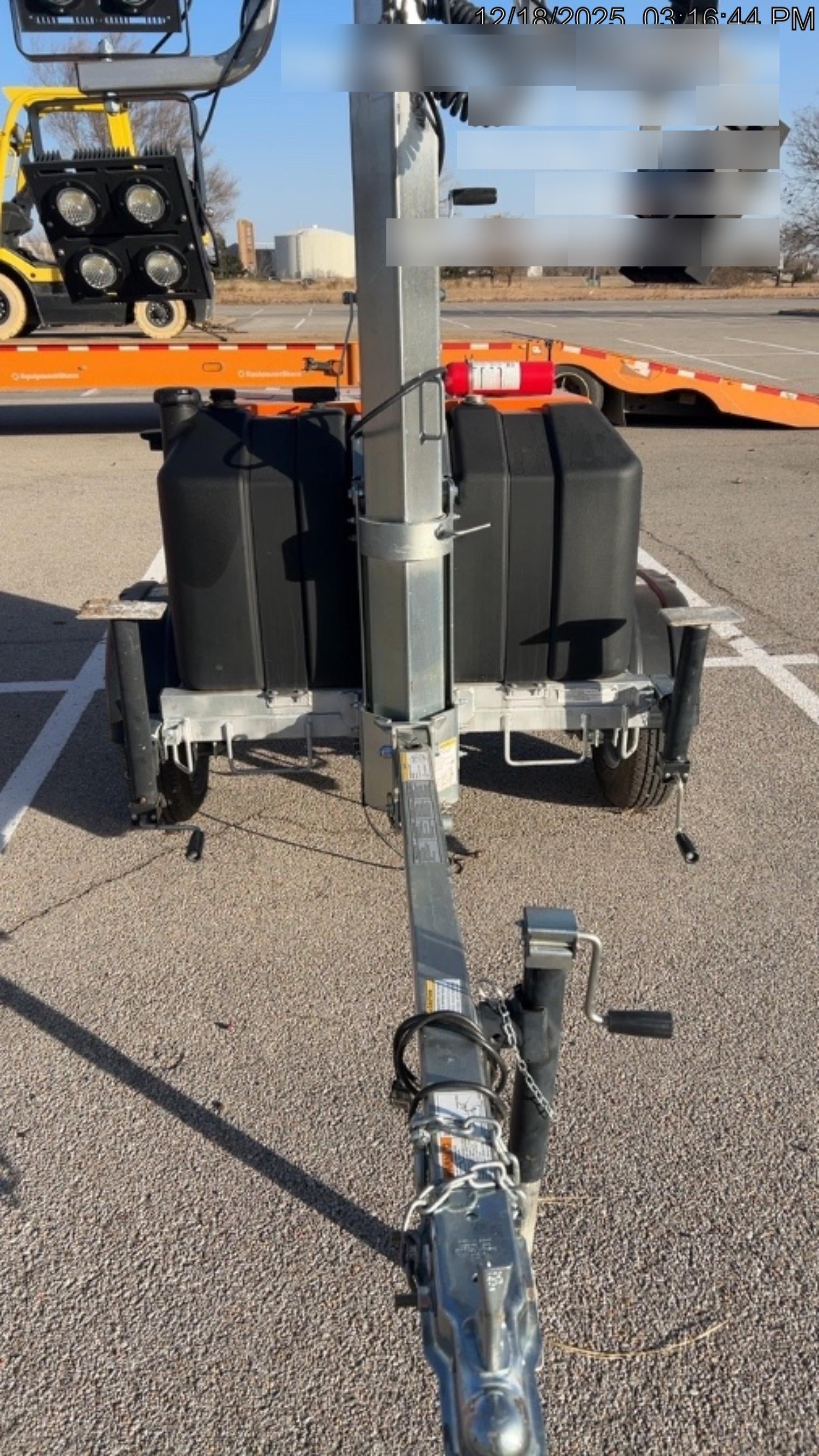 2024 Wanco WLTT-4MM4K Diesel, Deep Sea Controller, Shore Power Plug, Auto Start, (4) 350W LED Floodlights, 4kW Generator, 60 Gal Fuel Tank, 2" Ball, T3
