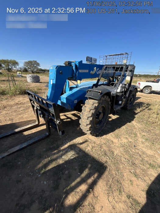 2018 Genie GTH-636 Genie GTH-636 w/Open ROPS, Solid Tires, Work Light/Beacon, 48" Carriage and Forks