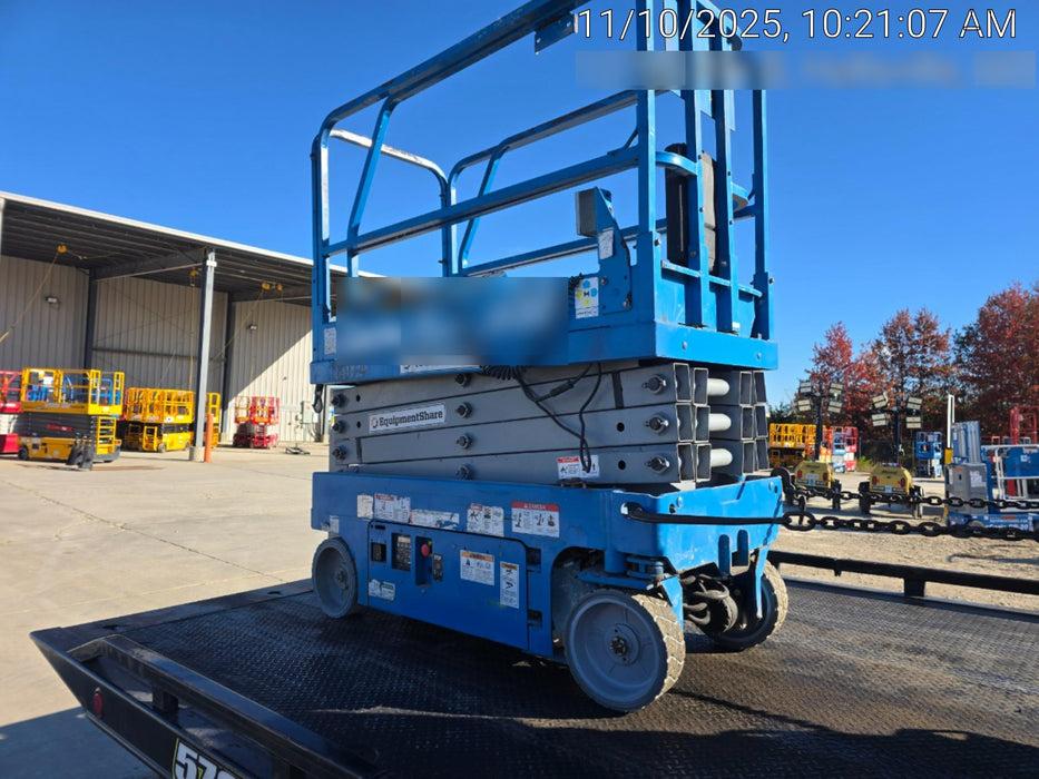 2018 Genie GS-1930 Genie GS-1930 w/Fixed Rail, Chain Entry