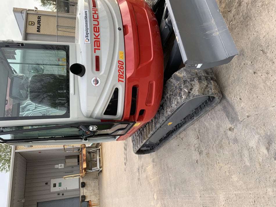 2021 TAKEUCHI TB260-CR