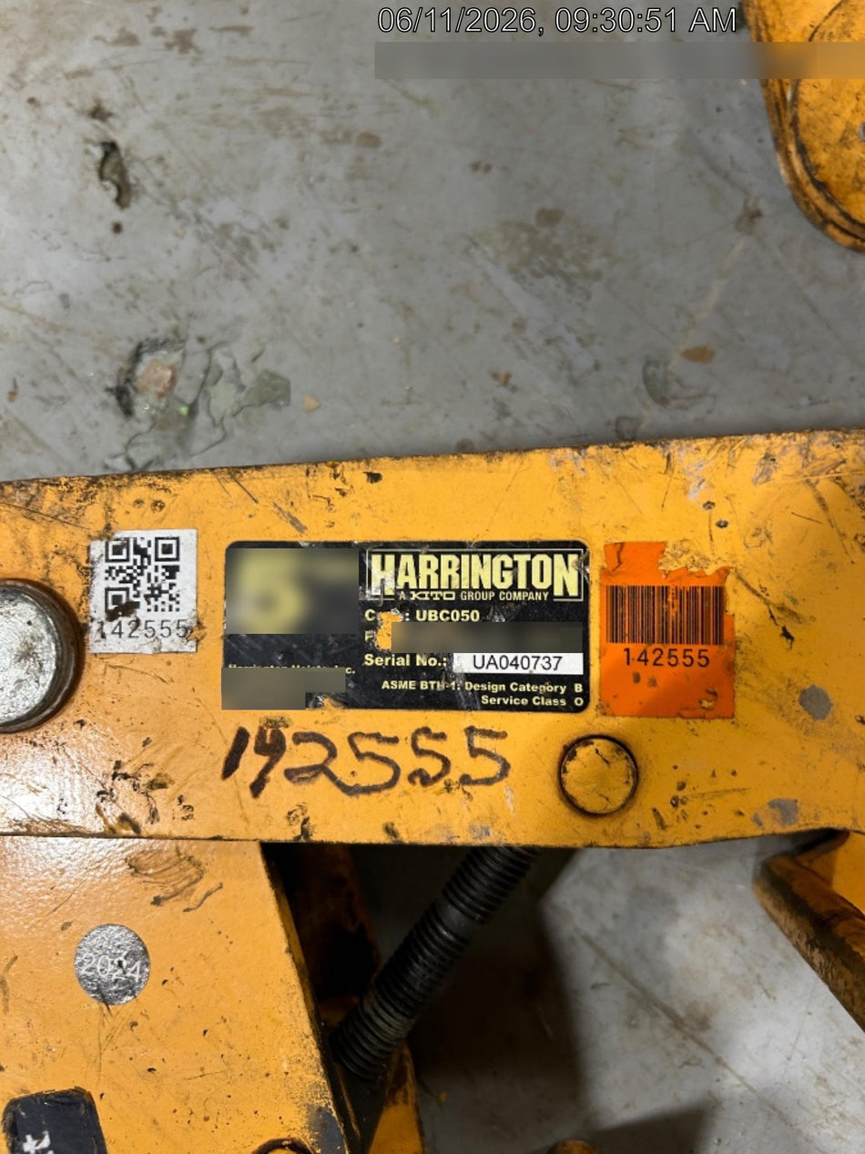 2021 HARRINGTON UBC050