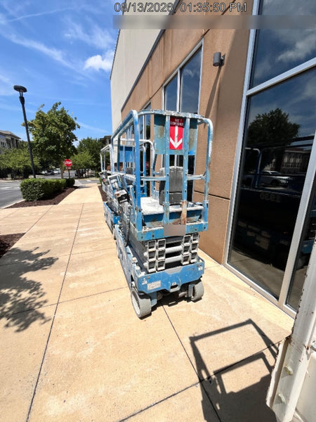 2019 Genie GS-1930 Fixed Rails with Chain Entry