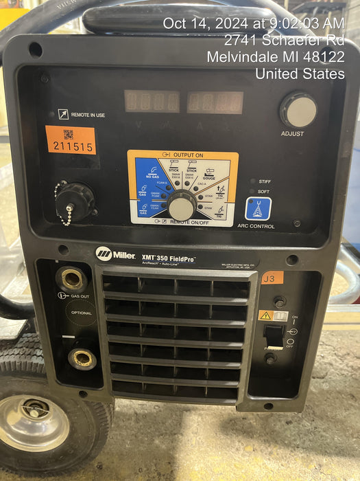 2021 MILLER ELECTRIC XMT 350