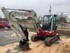 2020 Takeuchi TB250-2C Cab/Heat/Air, Rubber Tracks, Manual TAG QC