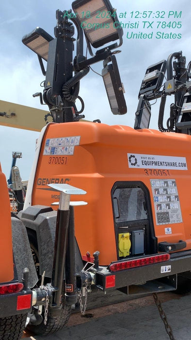 2023 Generac MLT2 Diesel, Flex Switch 120V Input, Powerzone Controller, 
(4) 320W LED Lights, 4kW Generator, 39.9 Gal Fuel Tank, 2" Ball, T3