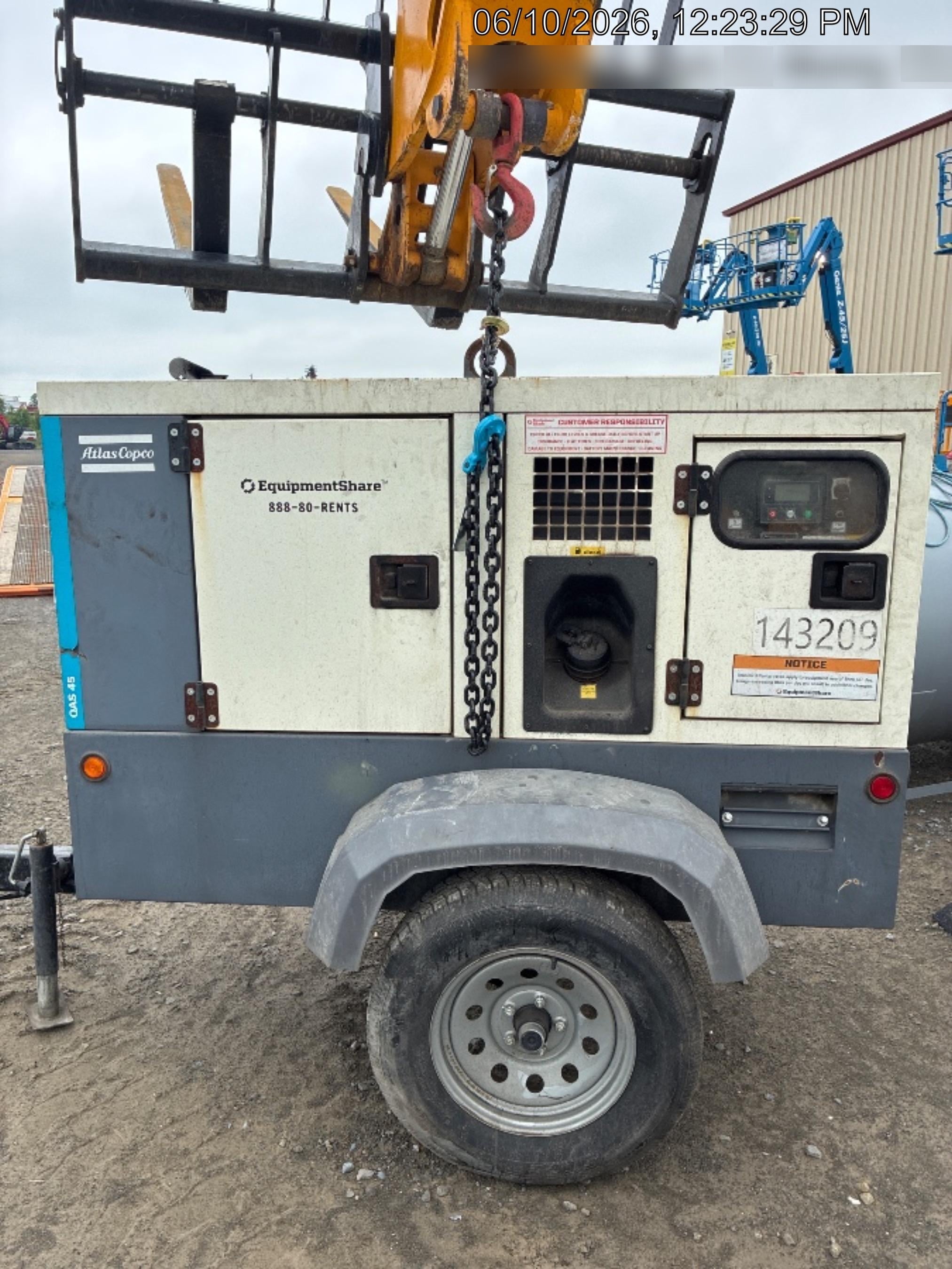 2021 ATLAS COPCO QAS45 CWK