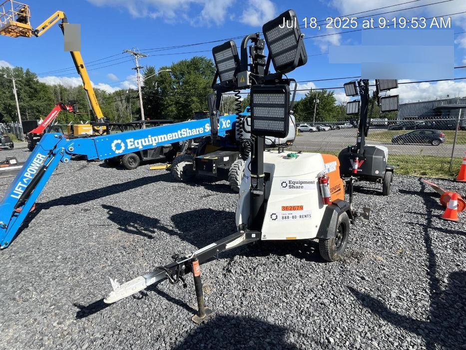 2023 Generac MLT2 Diesel, Flex Switch 120V Input, Powerzone Controller, 
(4) 320W LED Lights, 4kW Generator, 39.9 Gal Fuel Tank, 2" Ball, T3