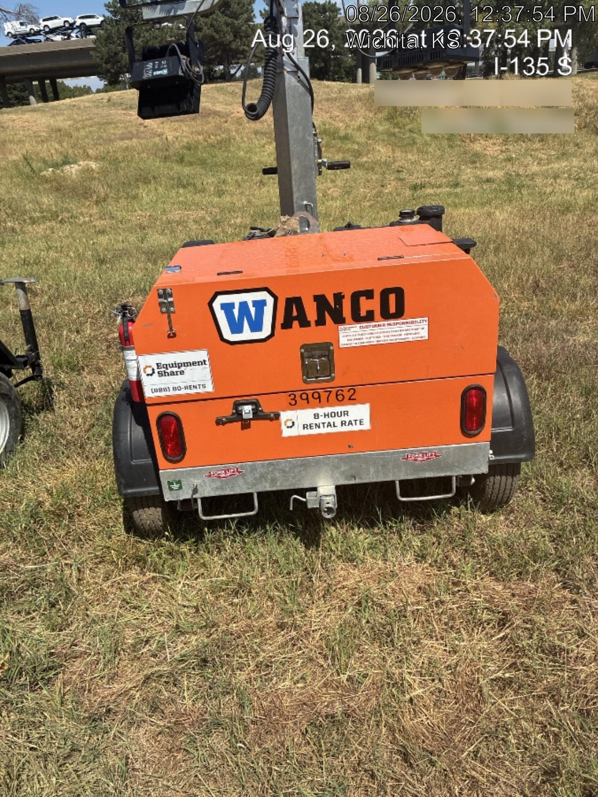 2024 Wanco WLTT-4MM4K Diesel, Deep Sea Controller, Shore Power Plug, Auto Start, (4) 350W LED Floodlights, 4kW Generator, 60 Gal Fuel Tank, 2" Ball, T3
