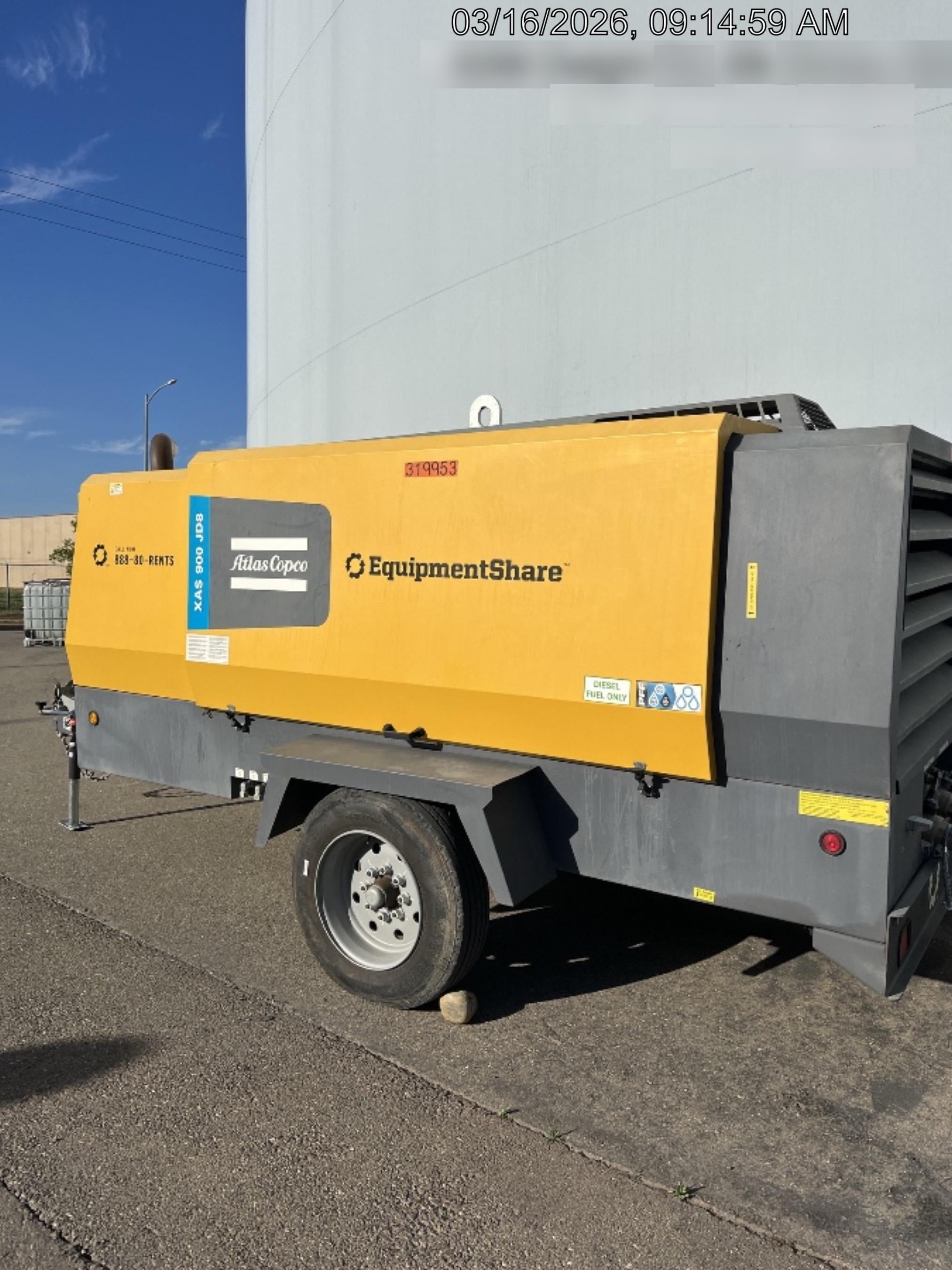 2023 ATLAS COPCO XAS 900