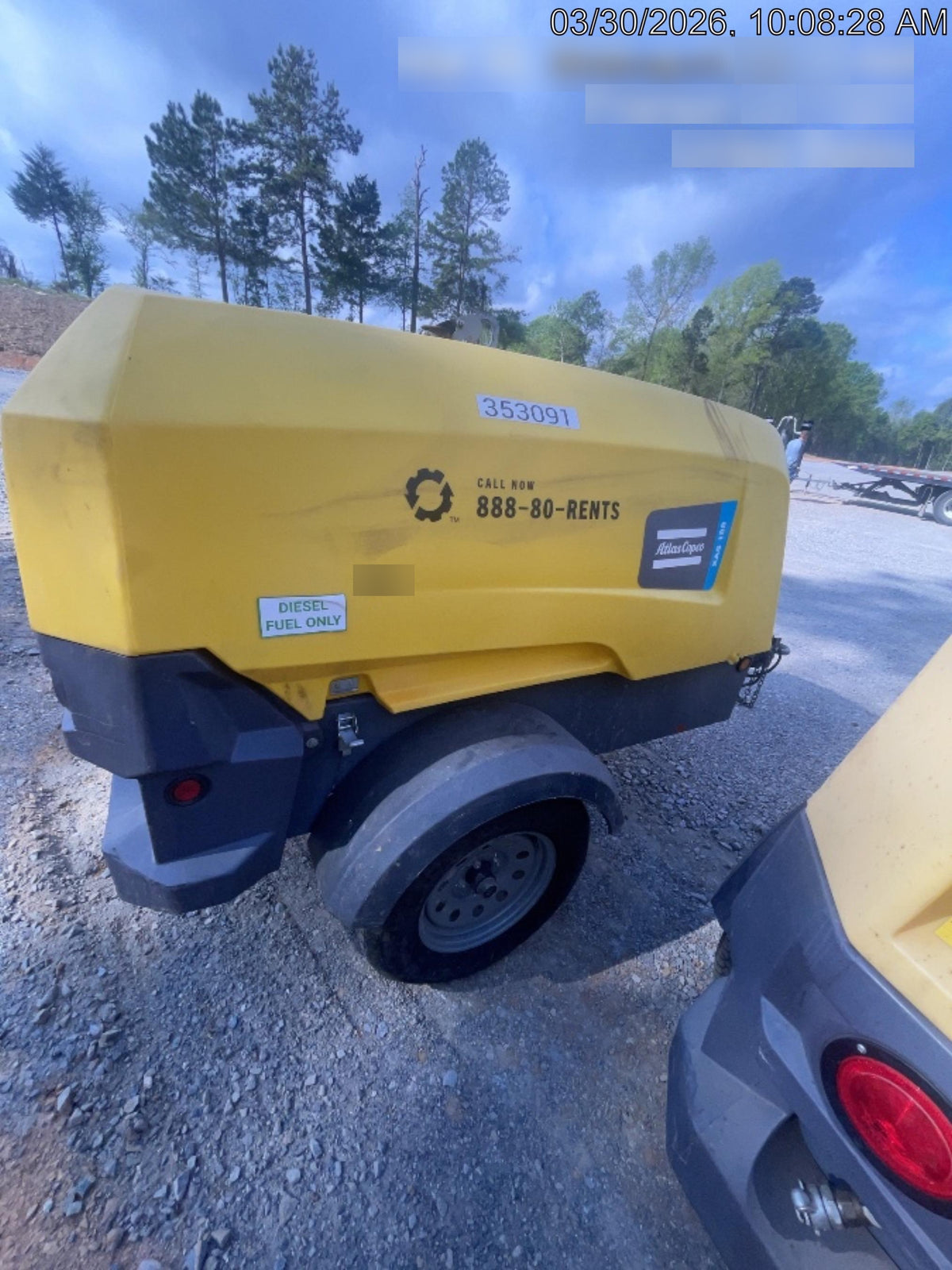 2023 ATLAS COPCO XAS188 CWK