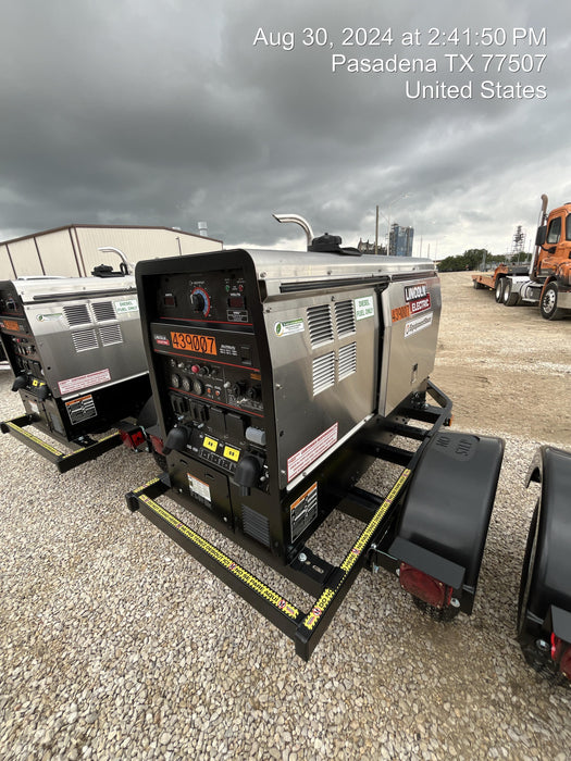 2024 Lincoln Electric LE400 Kubota V1505, Trlr, Cable Rack, Light Kit, ES Decals, T3