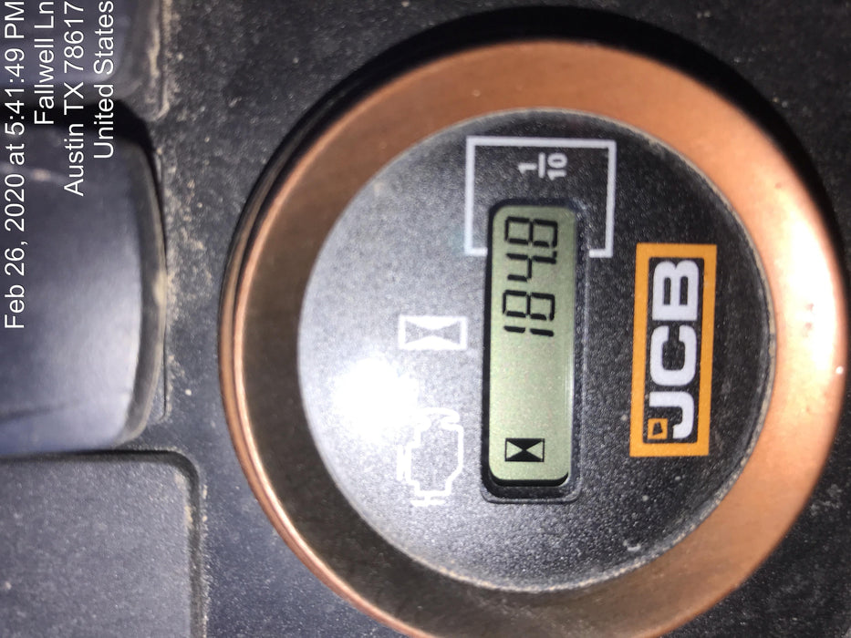 2019 JCB 510-56 Canopy, 74 HP, Solid Tires, STD Worklight, Beacon, Aux Hydraulics, Lifting Eye, Back up Alarm w/66" Carriage/60" Forks