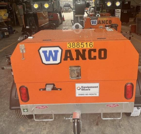 2024 Wanco WLTT-4MM4K Diesel, Deep Sea Controller, Shore Power Plug, Auto Start, (4) 350W LED Floodlights, 4kW Generator, 60 Gal Fuel Tank, 2" Ball, T3