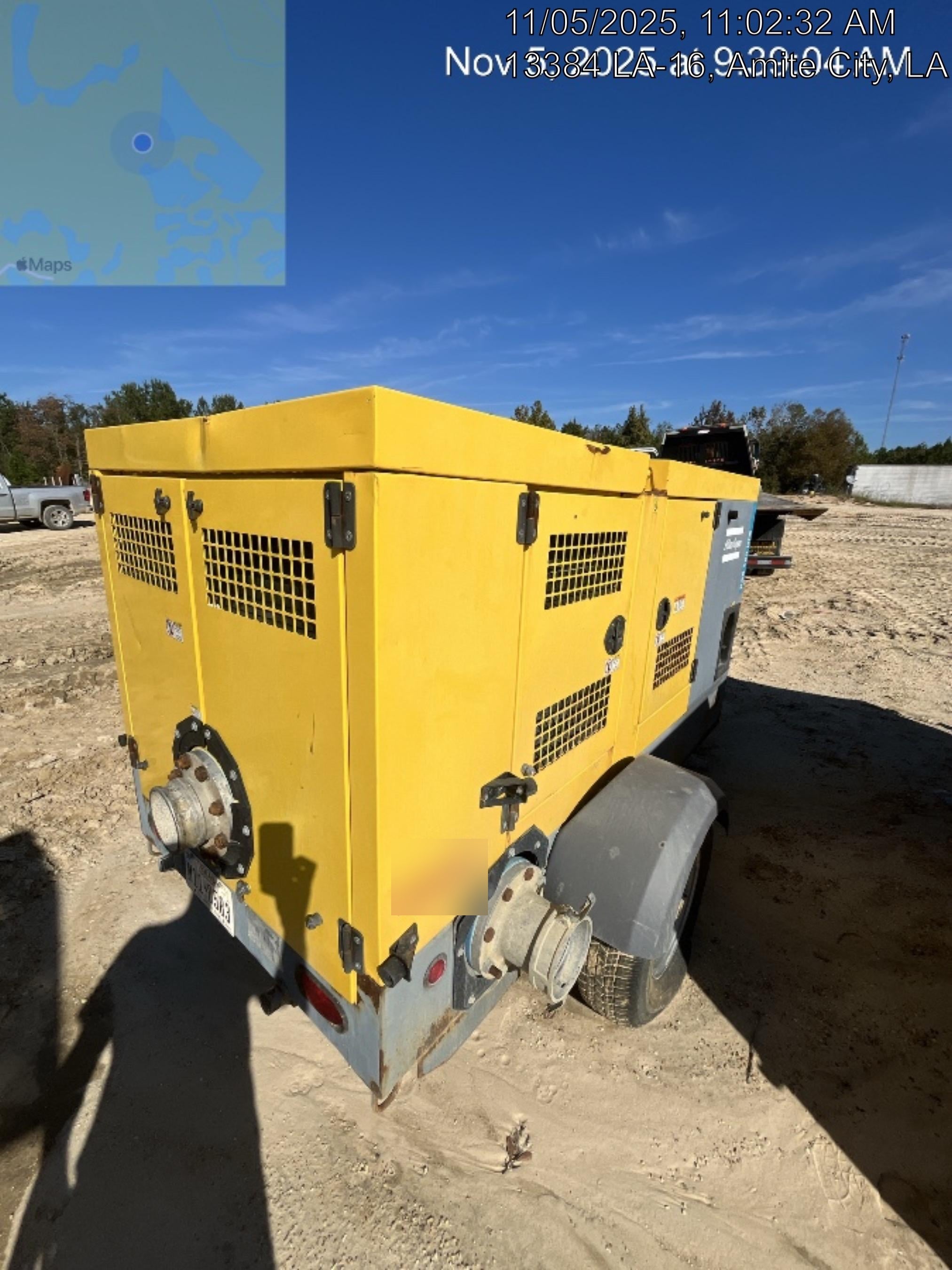 2020 ATLAS COPCO PAS 150 HF CS Enclosed