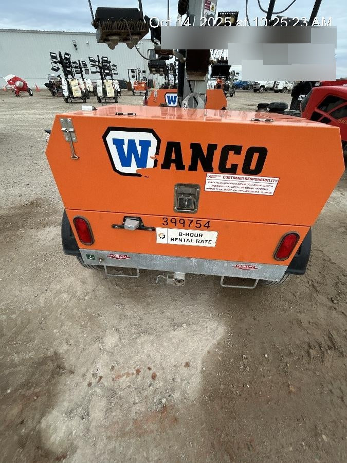 2024 Wanco WLTT-4MM4K Diesel, Deep Sea Controller, Shore Power Plug, Auto Start, (4) 350W LED Floodlights, 4kW Generator, 60 Gal Fuel Tank, 2" Ball, T3