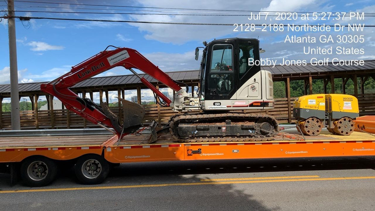 2020 Link-Belt 80X3EX EXC, 7'2" ARM, 17.7" RT, MFH(PJ)