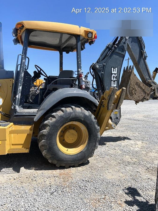 2020 John Deere 310LEP Canopy, 4WD, Standard Stick, Pilot Controls, 2 Way Hydraulics, TAG Manual QC