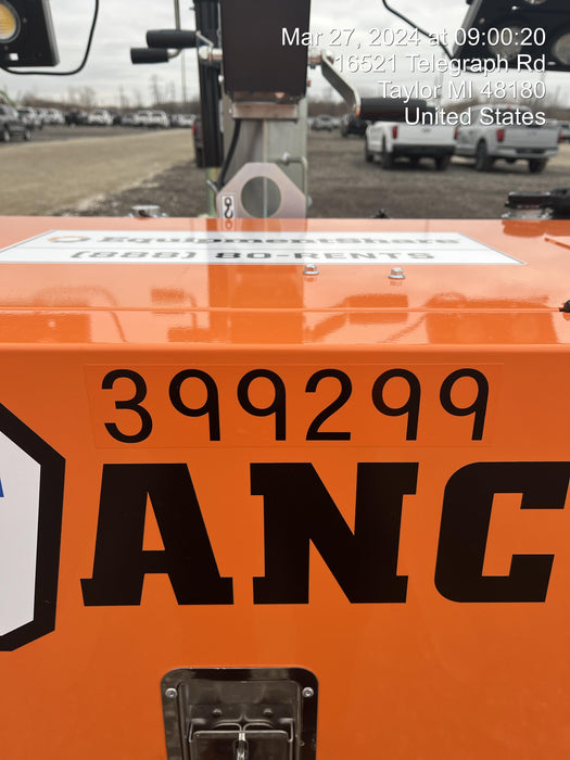 2024 Wanco WLTT-4MM4K Diesel, Deep Sea Controller, Shore Power Plug, Auto Start, (4) 350W LED Floodlights, 4kW Generator, 60 Gal Fuel Tank, 2" Ball, T3