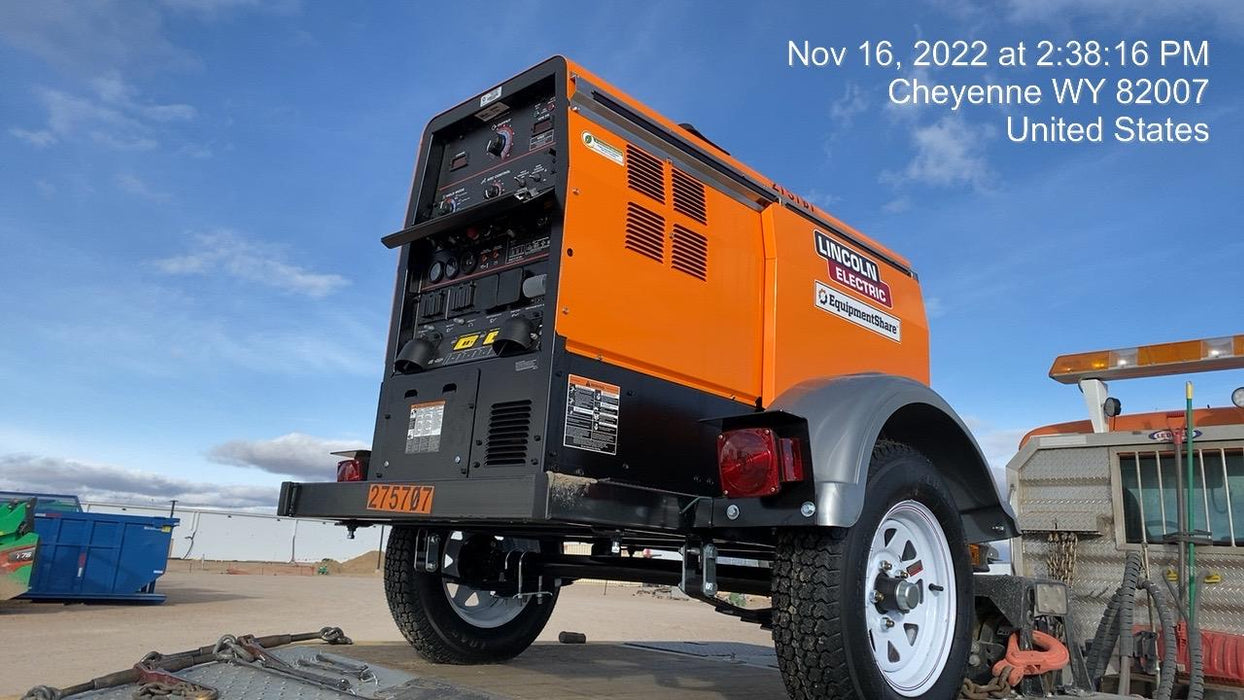 2022 Lincoln Electric LE400 Kubota V1505, Trlr, Cable Rack, Light Kit, ES Decals, T3