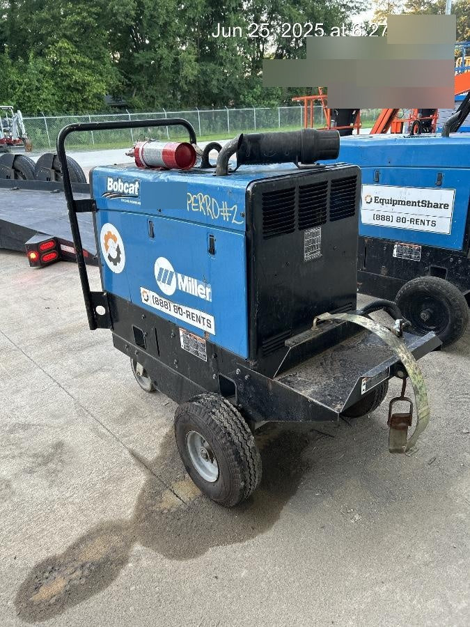 2019 Miller Electric BOBCAT 250 LP/Propane, Running Gear, Tank Bracket, Hose