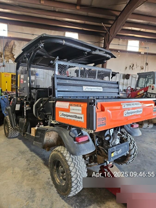 2022 Kubota RTV-X1140W-H Plastic Canopy, Windshield Acrylic Clear, LED Strobe Light, Wire Harness Kit, Back up Alarm